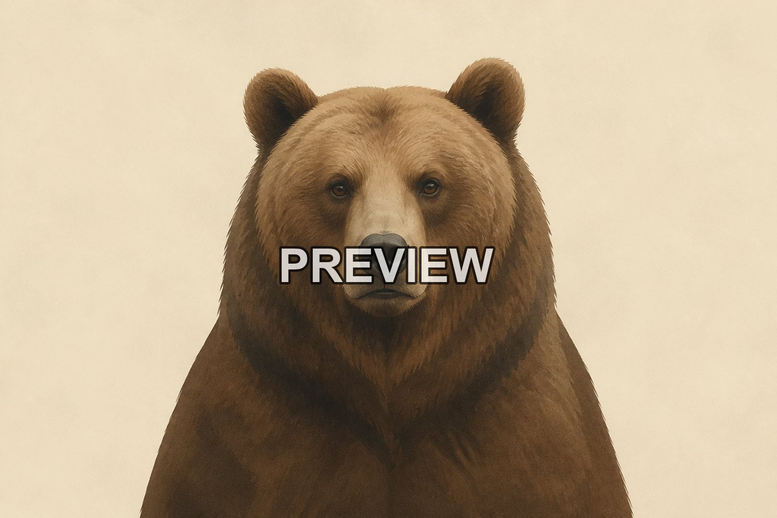 Minimalist Animal Portraits – 10 Desktop & Phone Wallpaper Bundle – preview 7
