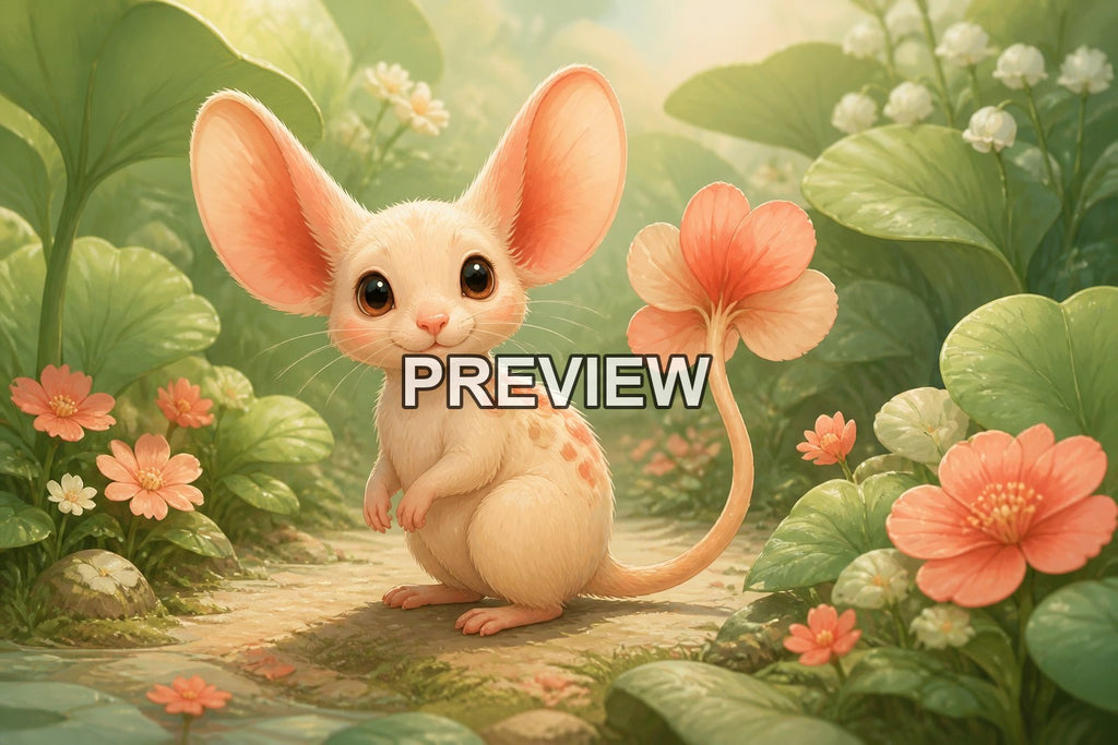 Cute Fantasy Animals – 10 Desktop & Phone Wallpaper Bundle – preview 6