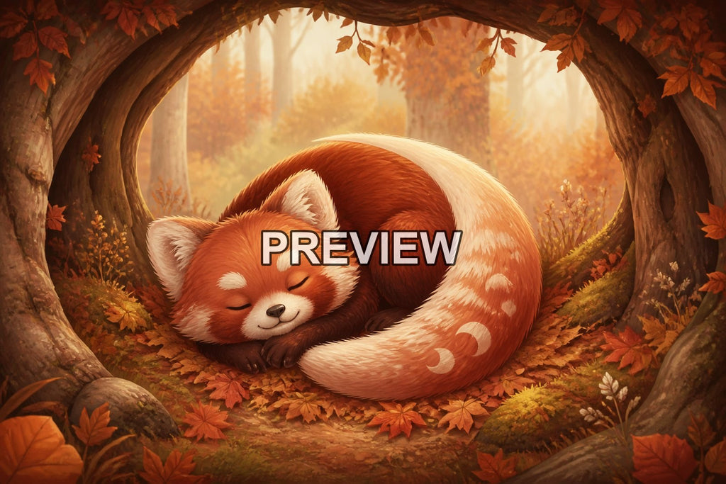 Cute Fantasy Animals – 10 Desktop & Phone Wallpaper Bundle – preview 9