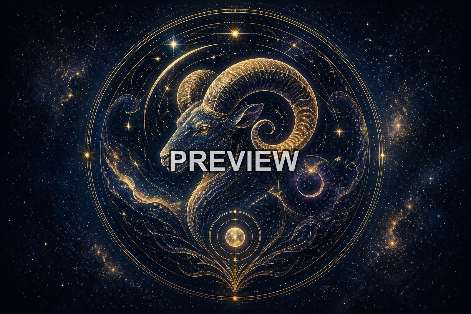 Cosmic Symbols and Star Motifs – 10 Desktop & Phone Wallpaper Bundle – preview 1