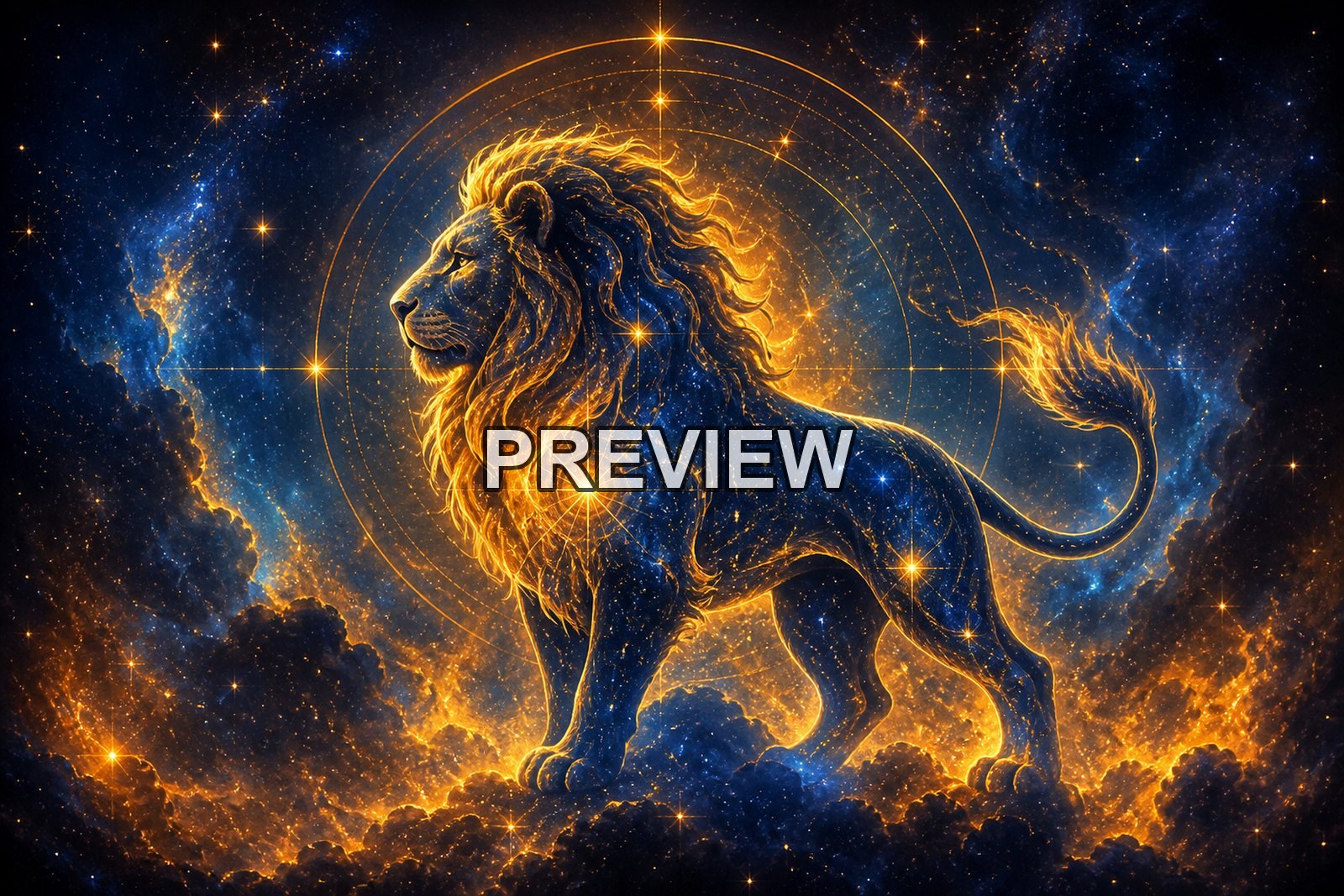 Cosmic Symbols and Star Motifs – 10 Desktop & Phone Wallpaper Bundle – preview 7