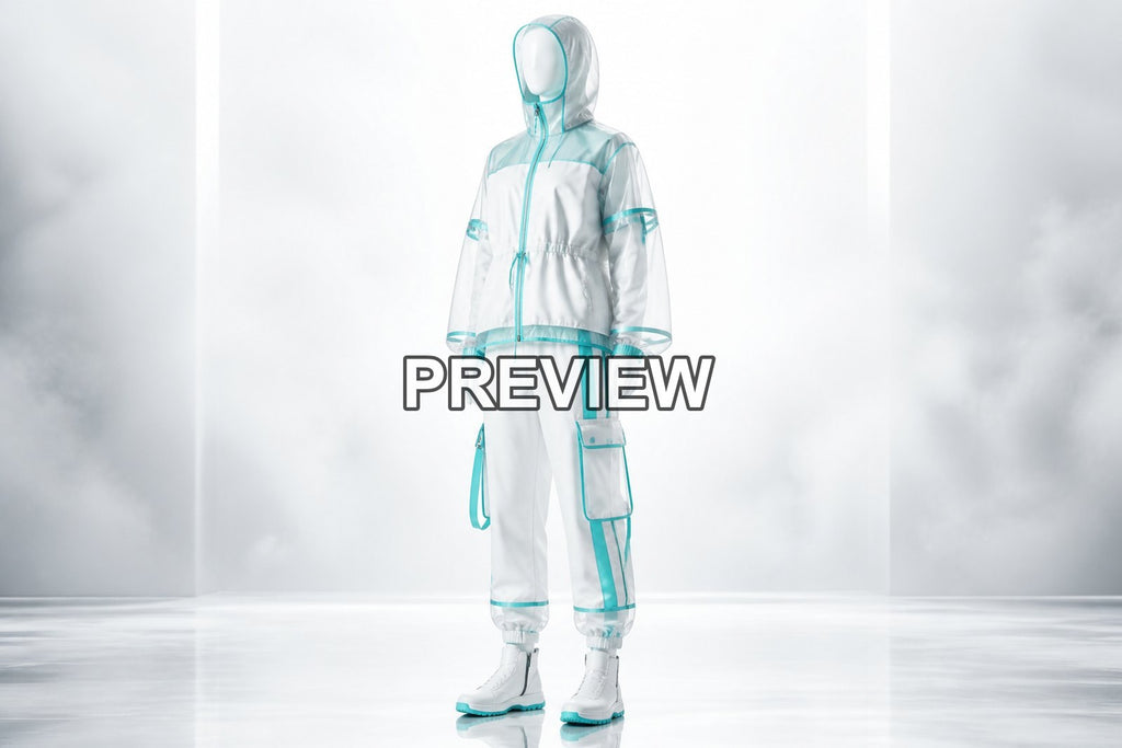 Futuristic Fashion Accessories – 10 Desktop & Phone Wallpaper Bundle – preview 7