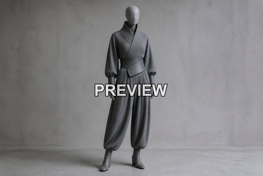 Futuristic Fashion Accessories – 10 Desktop & Phone Wallpaper Bundle – preview 8