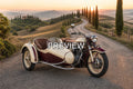 Vintage Motorcycle Sidecars on Country Roads – 10 Desktop & Phone Wallpaper Bundle – preview 1