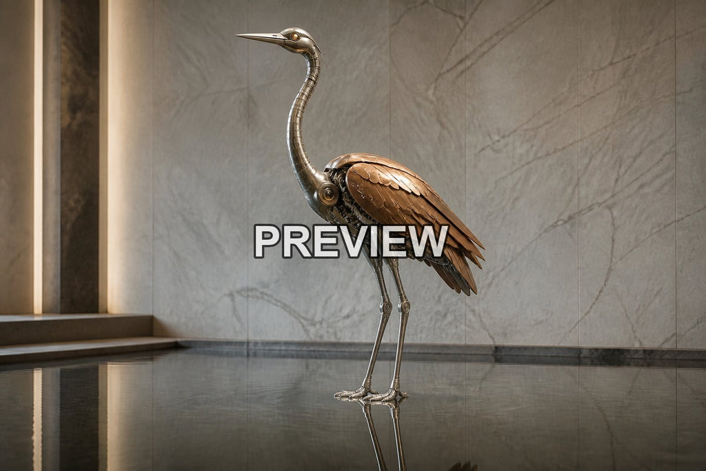 Mechanical Animal Sculptures – 10 Desktop & Phone Wallpaper Bundle – preview 10