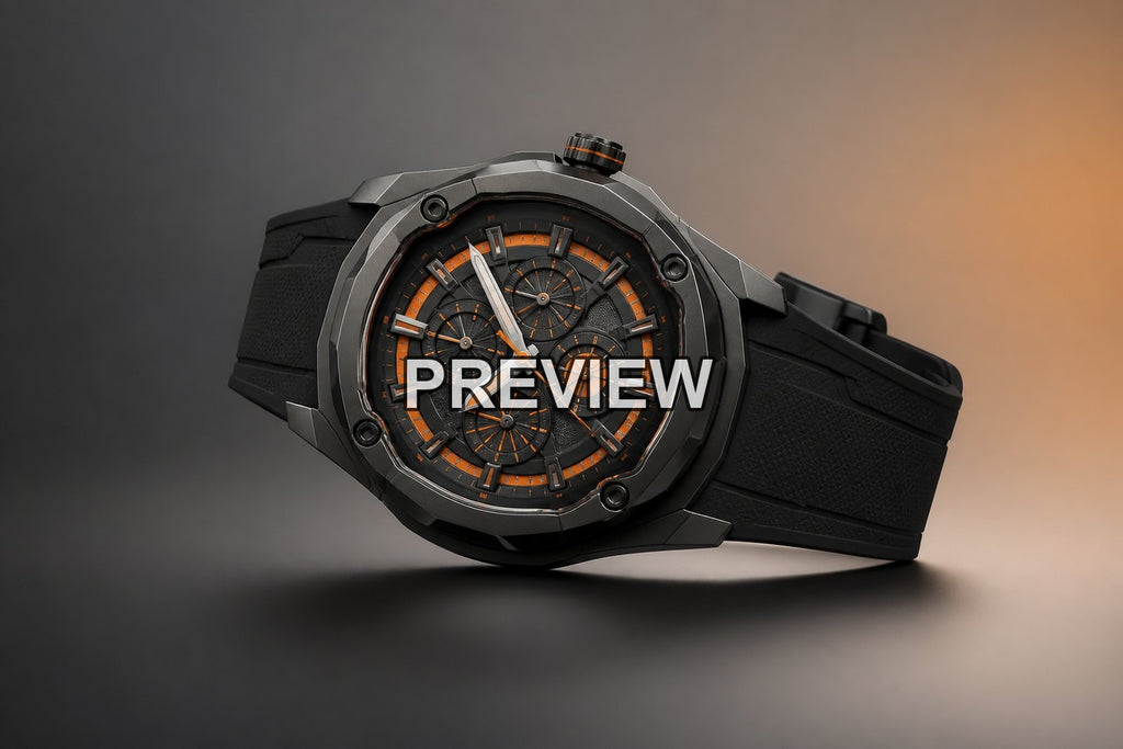 Unbranded Wristwatch Concept Designs – 10 Desktop & Phone Wallpaper Bundle – preview 5