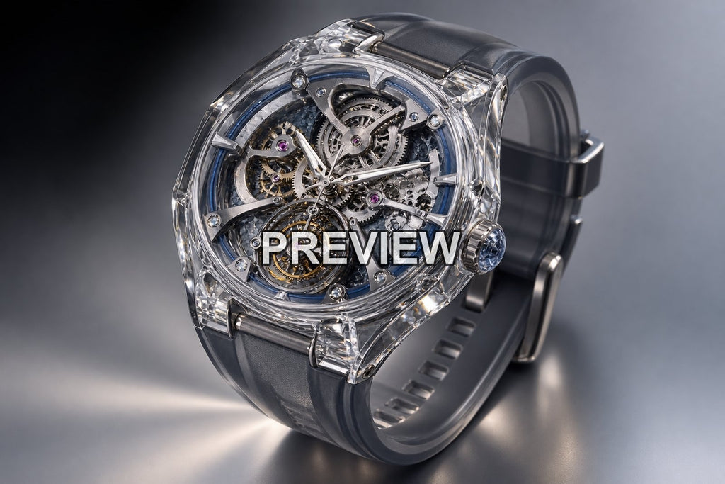 Unbranded Wristwatch Concept Designs – 10 Desktop & Phone Wallpaper Bundle – preview 7