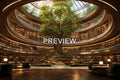 Futuristic Libraries – 10 Desktop & Phone Wallpaper Bundle – preview 1