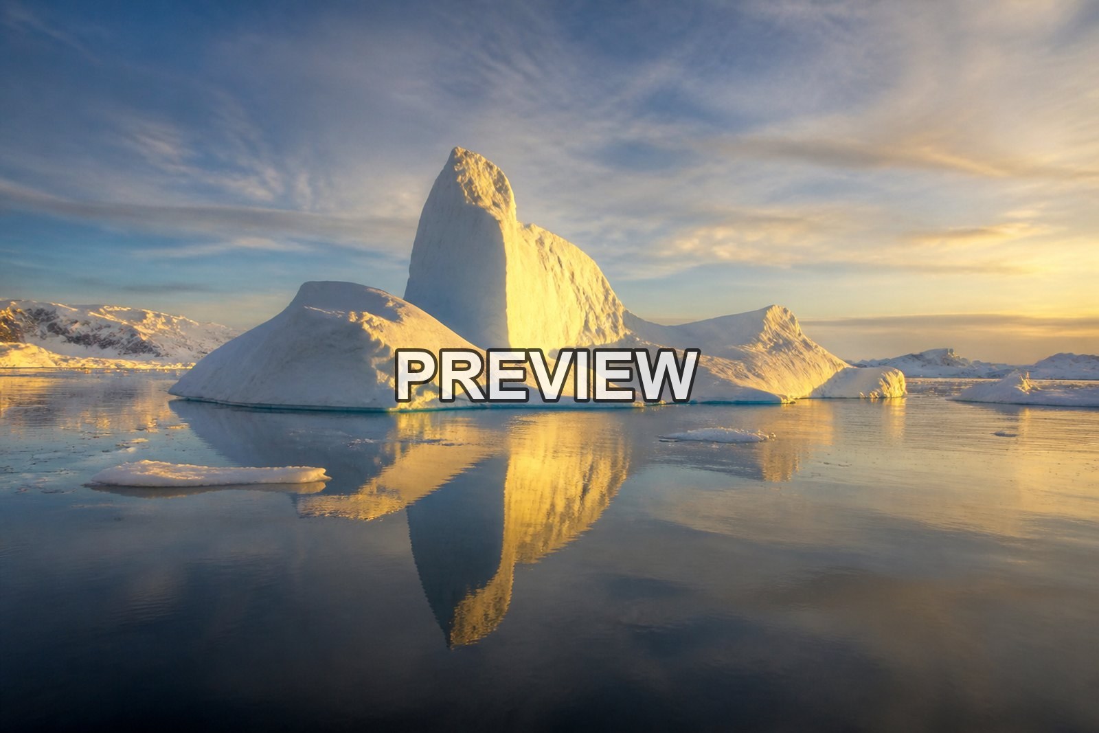 Icebergs and Arctic Landscapes – 10 Desktop & Phone Wallpaper Bundle – preview 2