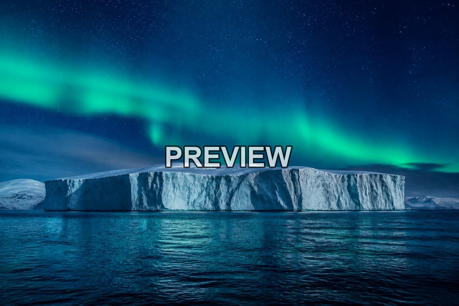 Icebergs and Arctic Landscapes – 10 Desktop & Phone Wallpaper Bundle – preview 5