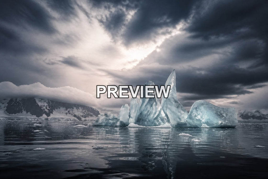 Icebergs and Arctic Landscapes – 10 Desktop & Phone Wallpaper Bundle – preview 6