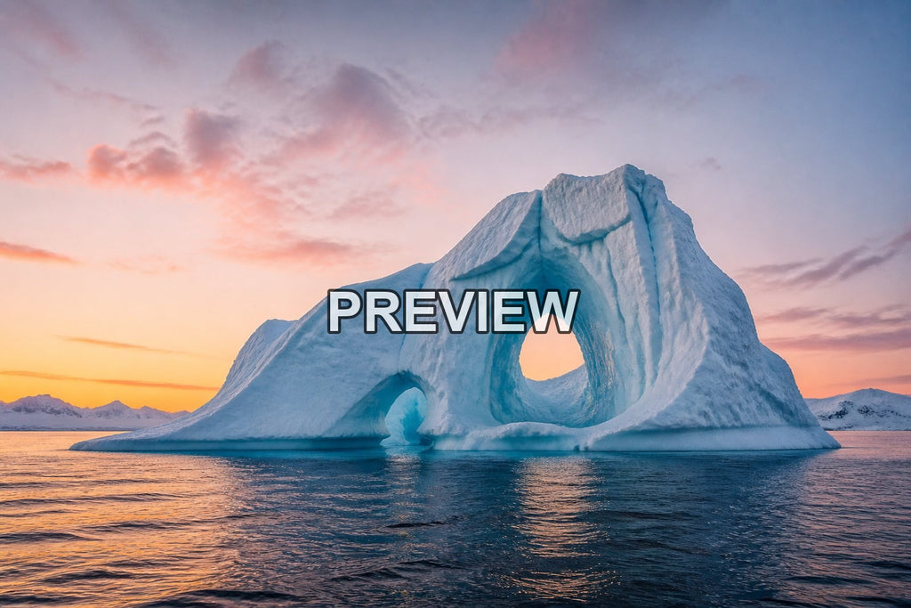 Icebergs and Arctic Landscapes – 10 Desktop & Phone Wallpaper Bundle – preview 8