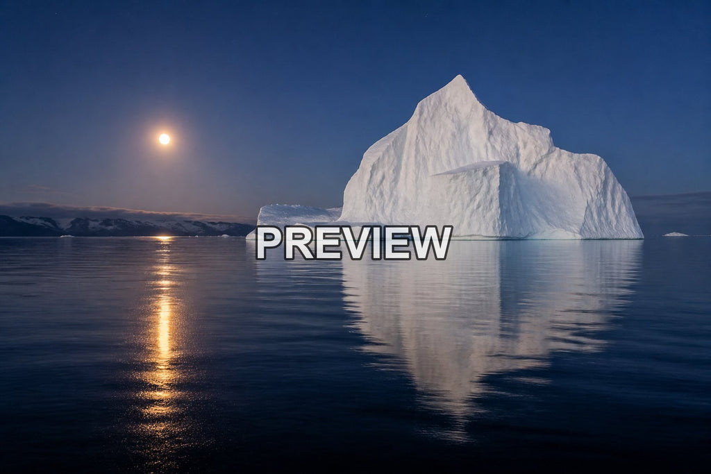 Icebergs and Arctic Landscapes – 10 Desktop & Phone Wallpaper Bundle – preview 10