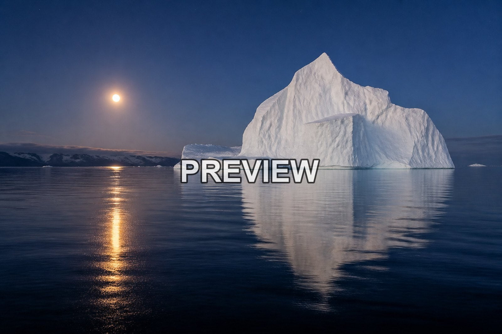 Icebergs and Arctic Landscapes – 10 Desktop & Phone Wallpaper Bundle – preview 10