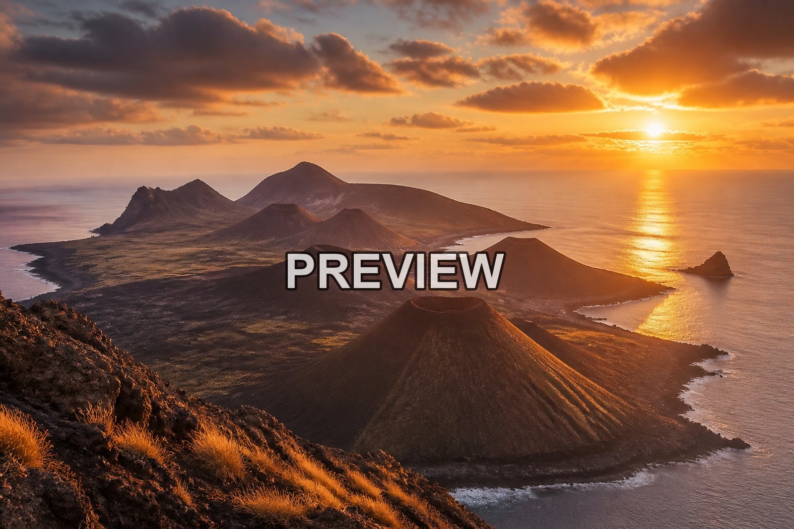 Volcanic Landscapes and Lava – 10 Desktop & Phone Wallpaper Bundle – preview 6