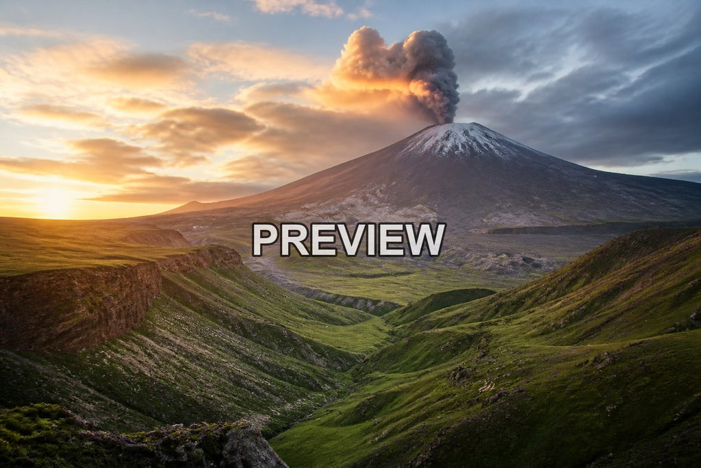 Volcanic Landscapes and Lava – 10 Desktop & Phone Wallpaper Bundle – preview 9