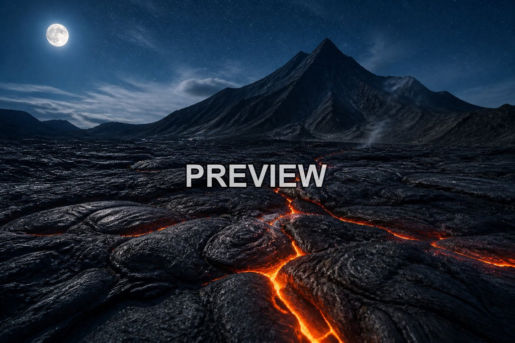 Volcanic Landscapes and Lava – 10 Desktop & Phone Wallpaper Bundle – preview 10