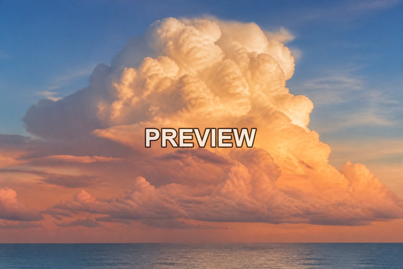 Cloud Formations and Skies – 10 Desktop & Phone Wallpaper Bundle – preview 1