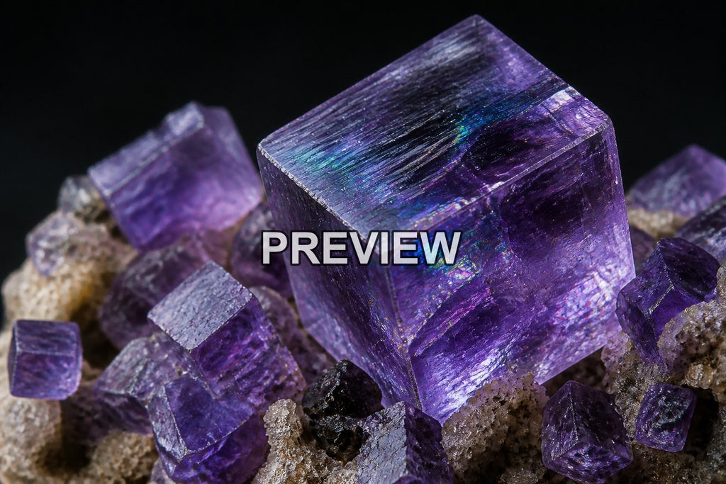 Macro Gemstones and Minerals – 10 Desktop & Phone Wallpaper Bundle – preview 6