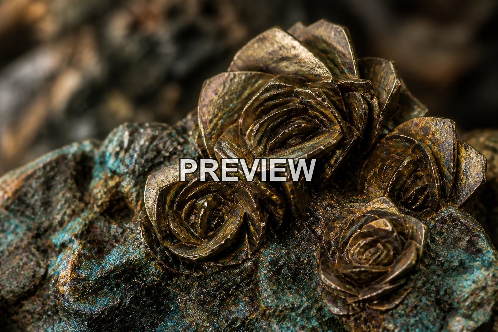 Macro Gemstones and Minerals – 10 Desktop & Phone Wallpaper Bundle – preview 10