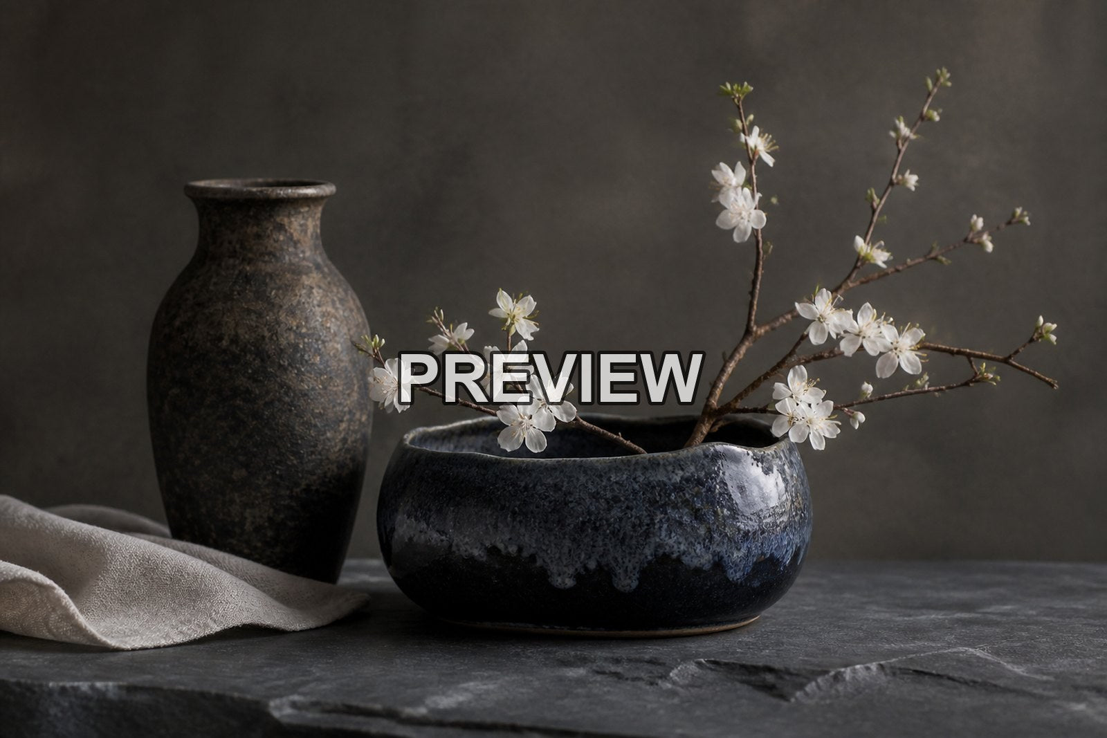 Ceramic Vase Still Lifes – 10 Desktop & Phone Wallpaper Bundle – preview 5