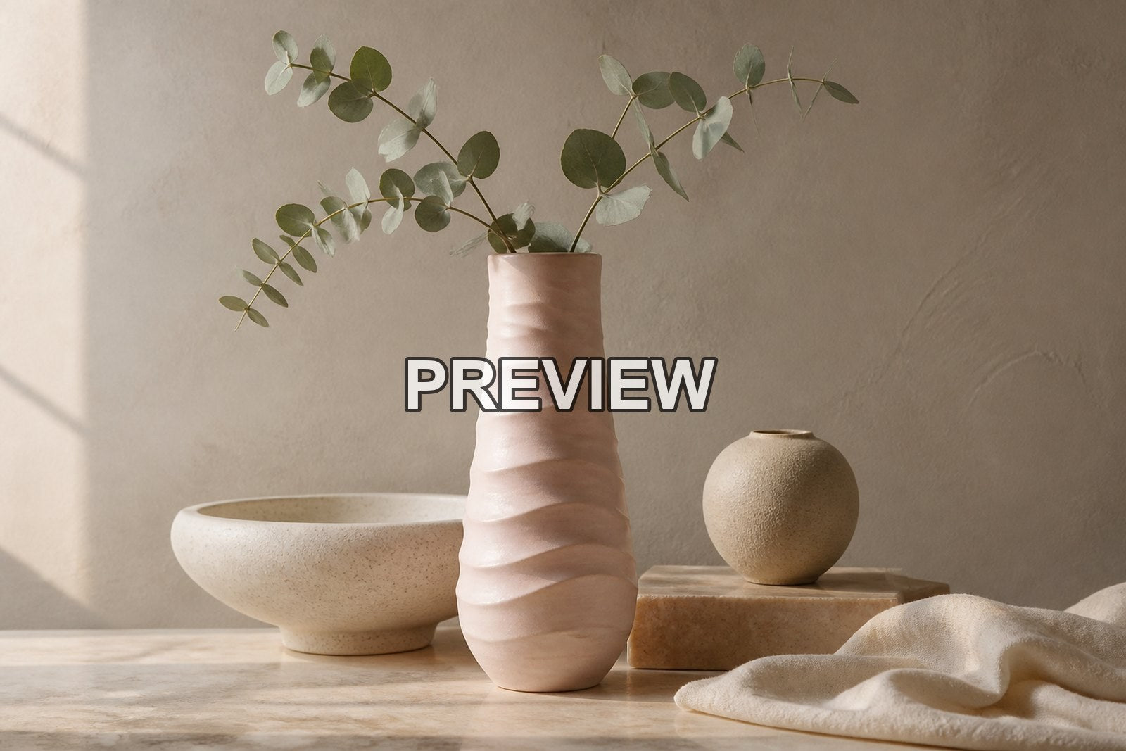 Ceramic Vase Still Lifes – 10 Desktop & Phone Wallpaper Bundle – preview 6