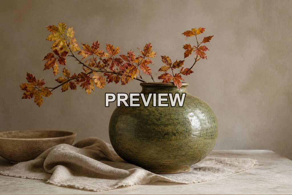 Ceramic Vase Still Lifes – 10 Desktop & Phone Wallpaper Bundle – preview 8