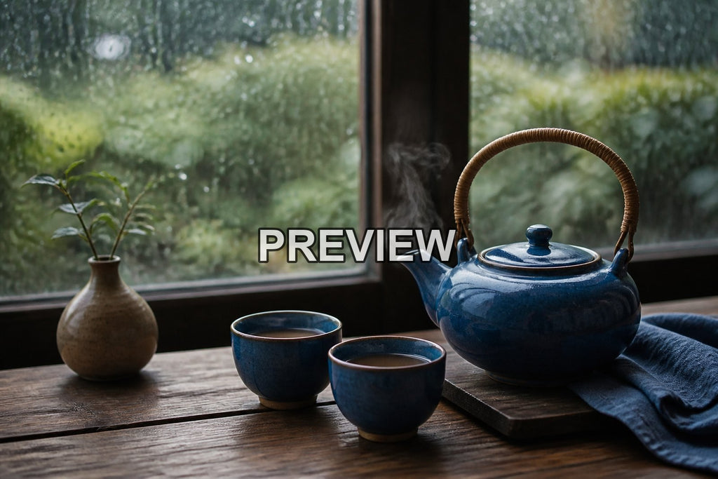 Unbranded Tea Ceremony Still Lifes – 10 Desktop & Phone Wallpaper Bundle – preview 7