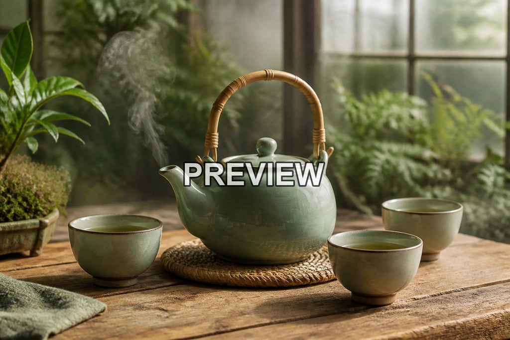 Unbranded Tea Ceremony Still Lifes – 10 Desktop & Phone Wallpaper Bundle – preview 10