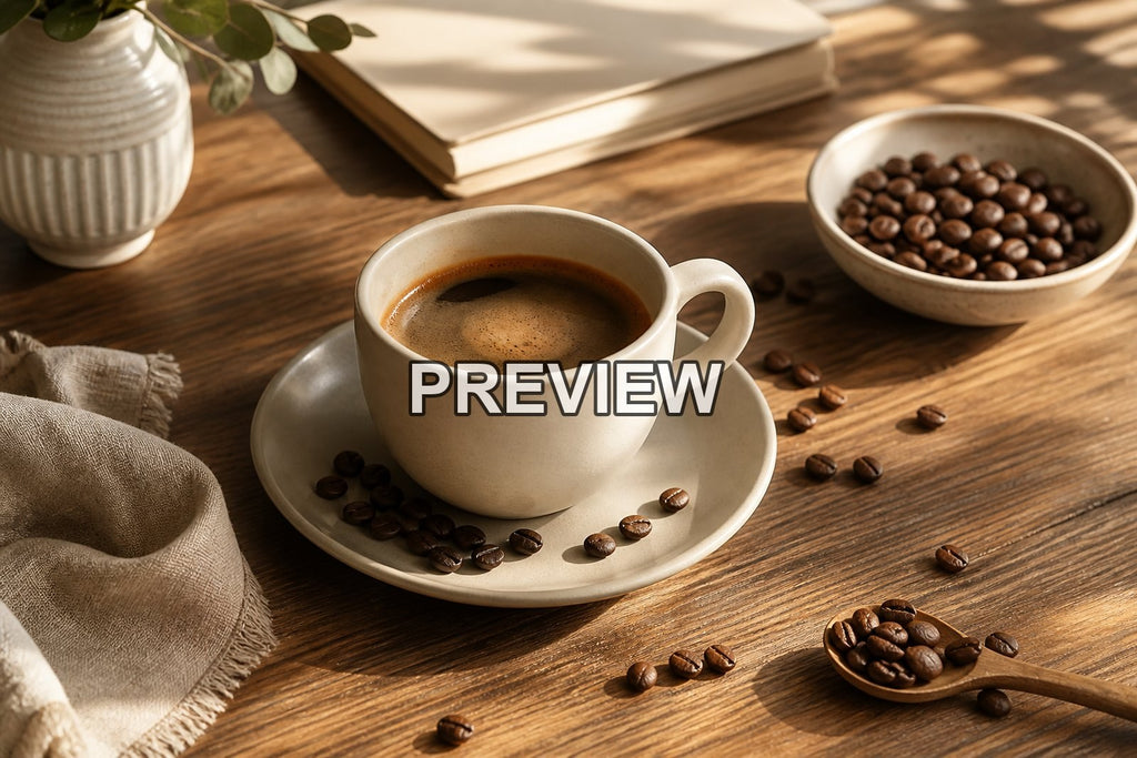 Unbranded Coffee Still Lifes – 10 Desktop & Phone Wallpaper Bundle – preview 1