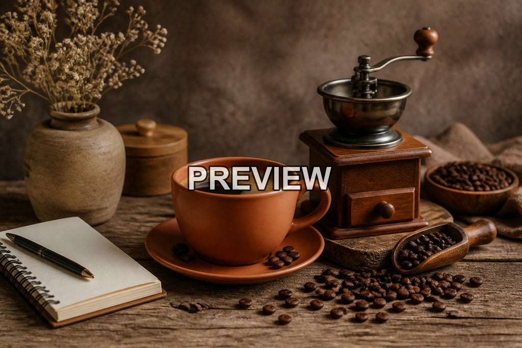 Unbranded Coffee Still Lifes – 10 Desktop & Phone Wallpaper Bundle – preview 4