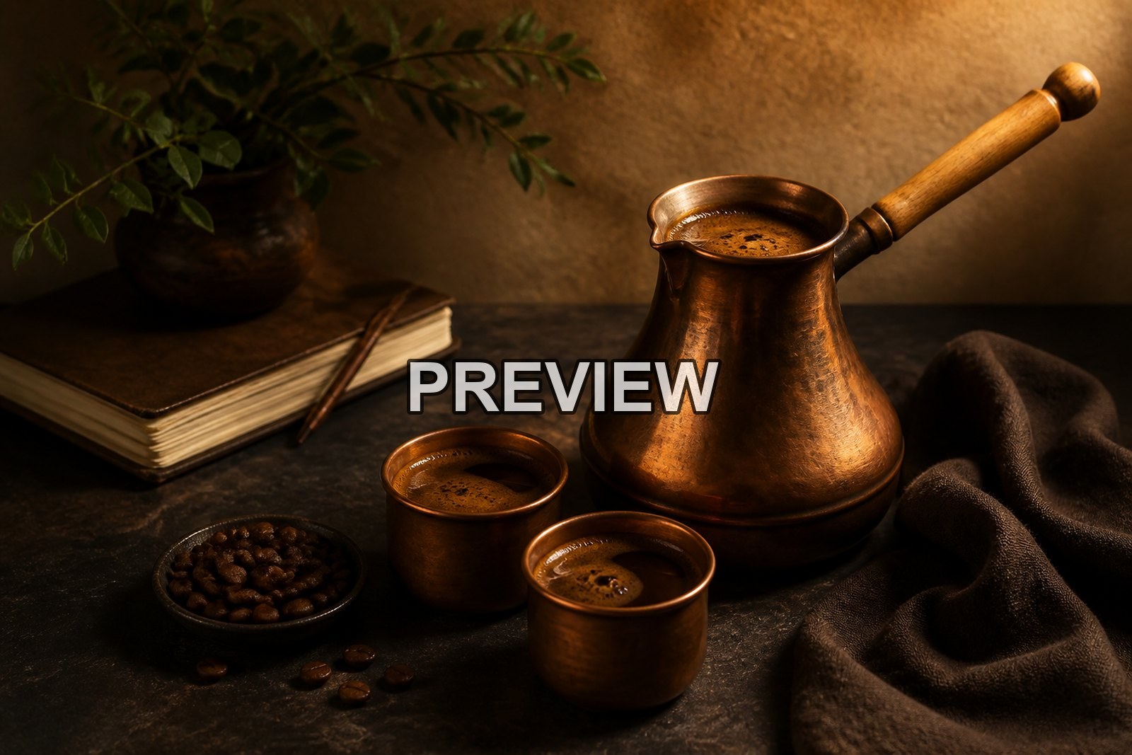 Unbranded Coffee Still Lifes – 10 Desktop & Phone Wallpaper Bundle – preview 8