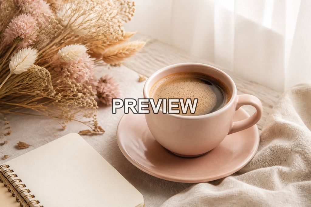 Unbranded Coffee Still Lifes – 10 Desktop & Phone Wallpaper Bundle – preview 9