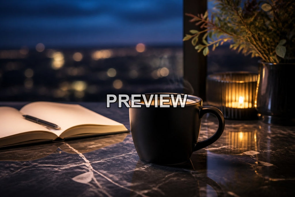 Unbranded Coffee Still Lifes – 10 Desktop & Phone Wallpaper Bundle – preview 10