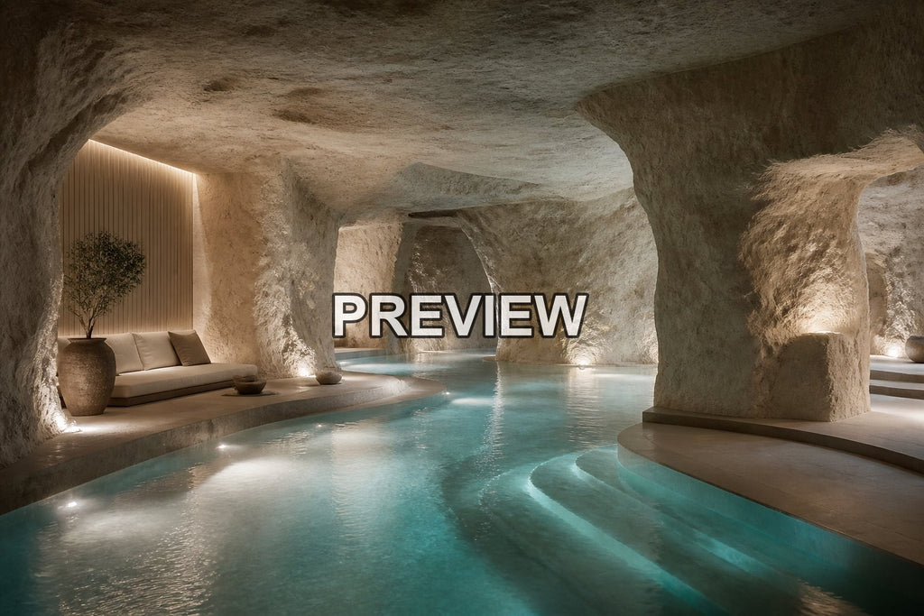 Luxury Spas and Relaxation Areas – 10 Desktop & Phone Wallpaper Bundle – preview 6