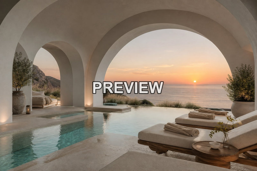 Luxury Spas and Relaxation Areas – 10 Desktop & Phone Wallpaper Bundle – preview 7