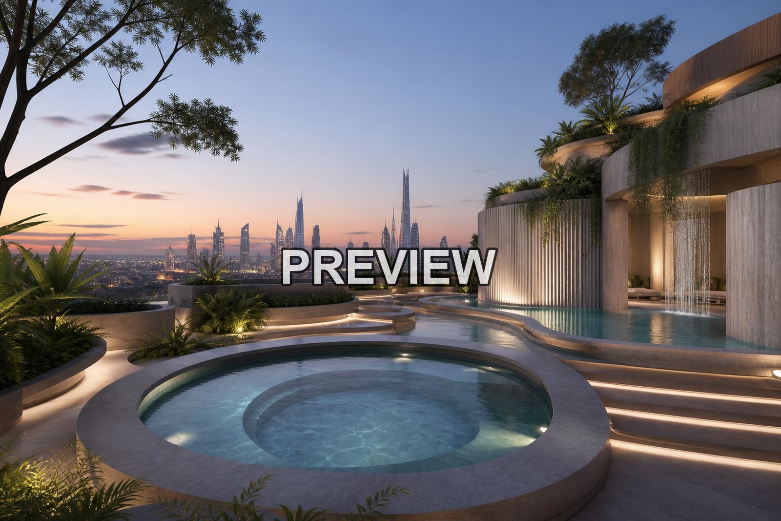 Luxury Spas and Relaxation Areas – 10 Desktop & Phone Wallpaper Bundle – preview 10