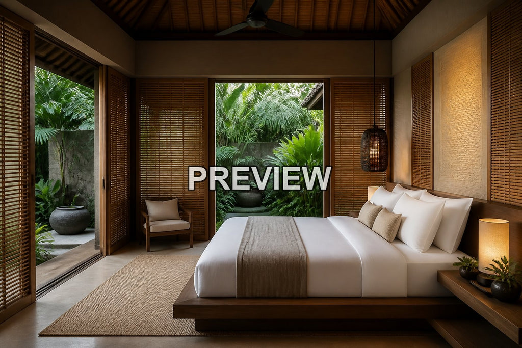 Dreamlike Bedrooms – 10 Desktop & Phone Wallpaper Bundle – preview 5