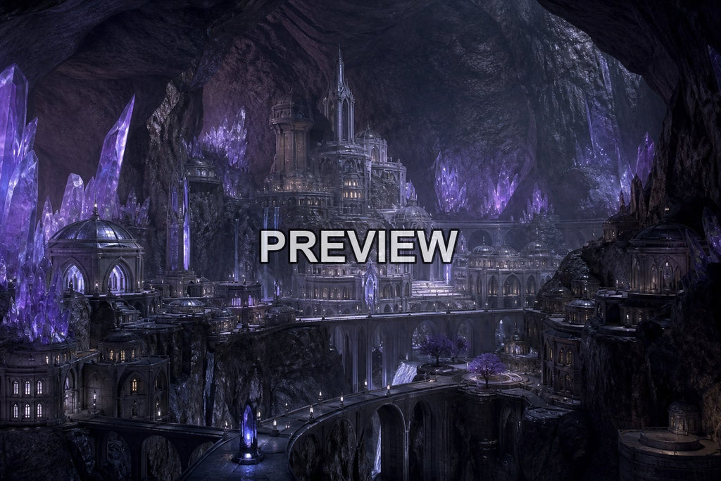 Underground Cities – 10 Desktop & Phone Wallpaper Bundle – preview 10
