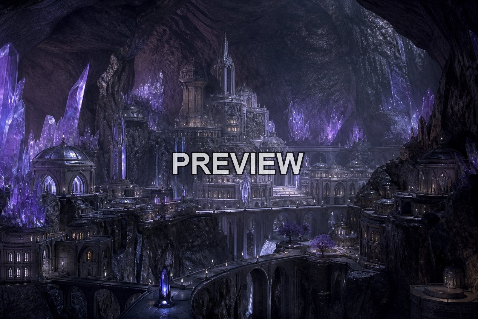 Underground Cities – 10 Desktop & Phone Wallpaper Bundle – preview 10