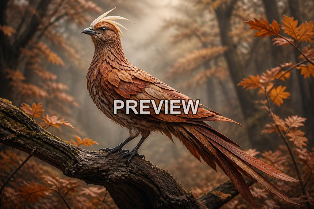 Fantasy Birds – 10 Desktop & Phone Wallpaper Bundle – preview 8