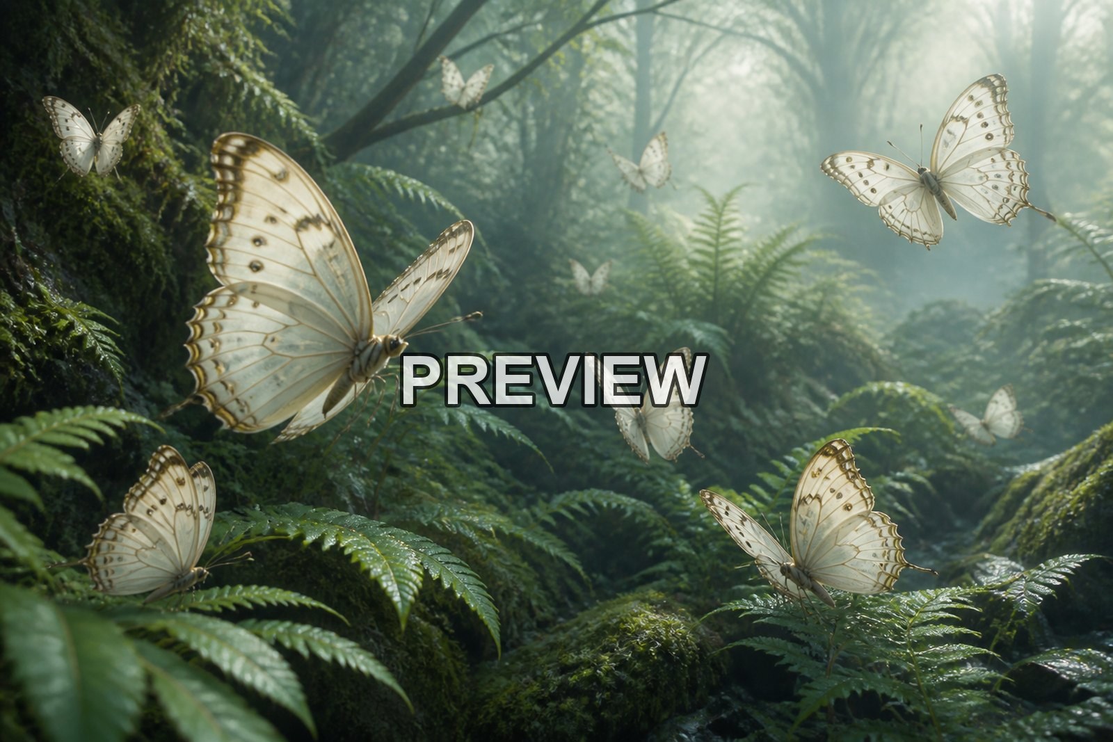 Butterfly Worlds – 10 Desktop & Phone Wallpaper Bundle – preview 2