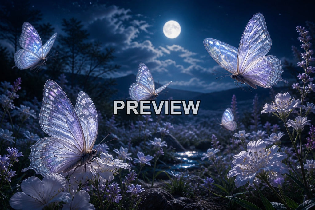 Butterfly Worlds – 10 Desktop & Phone Wallpaper Bundle – preview 4