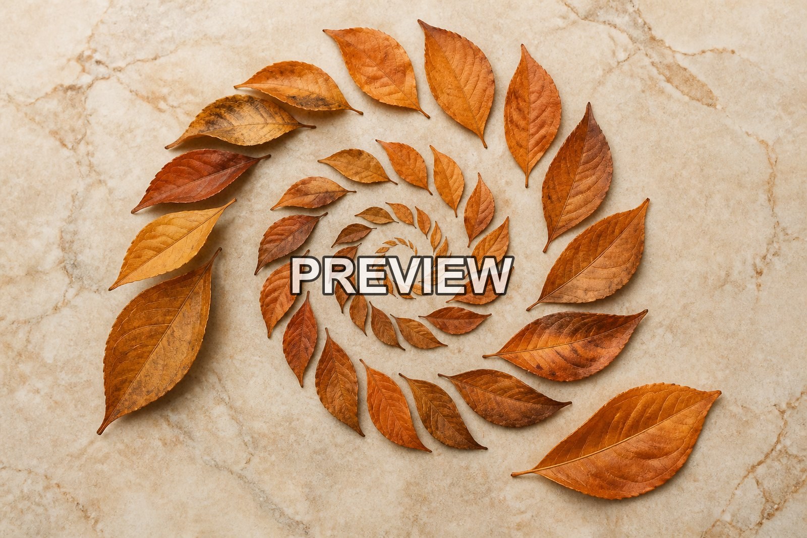 Abstract Autumn Leaves – 10 Desktop & Phone Wallpaper Bundle – preview 4