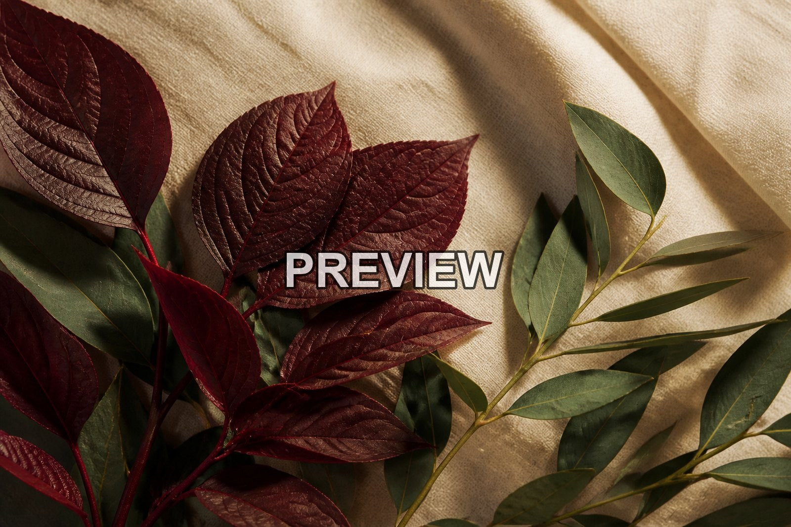 Abstract Autumn Leaves – 10 Desktop & Phone Wallpaper Bundle – preview 7