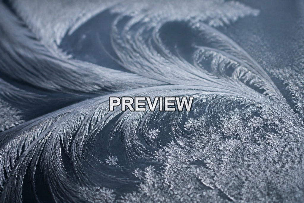 Macro Ice Flowers – 10 Desktop & Phone Wallpaper Bundle – preview 8
