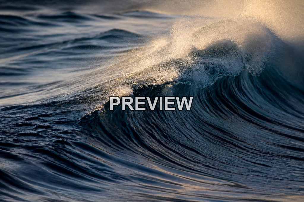 Abstract Ocean Waves – 10 Desktop & Phone Wallpaper Bundle – preview 2