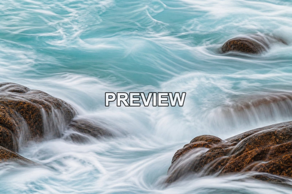 Abstract Ocean Waves – 10 Desktop & Phone Wallpaper Bundle – preview 4