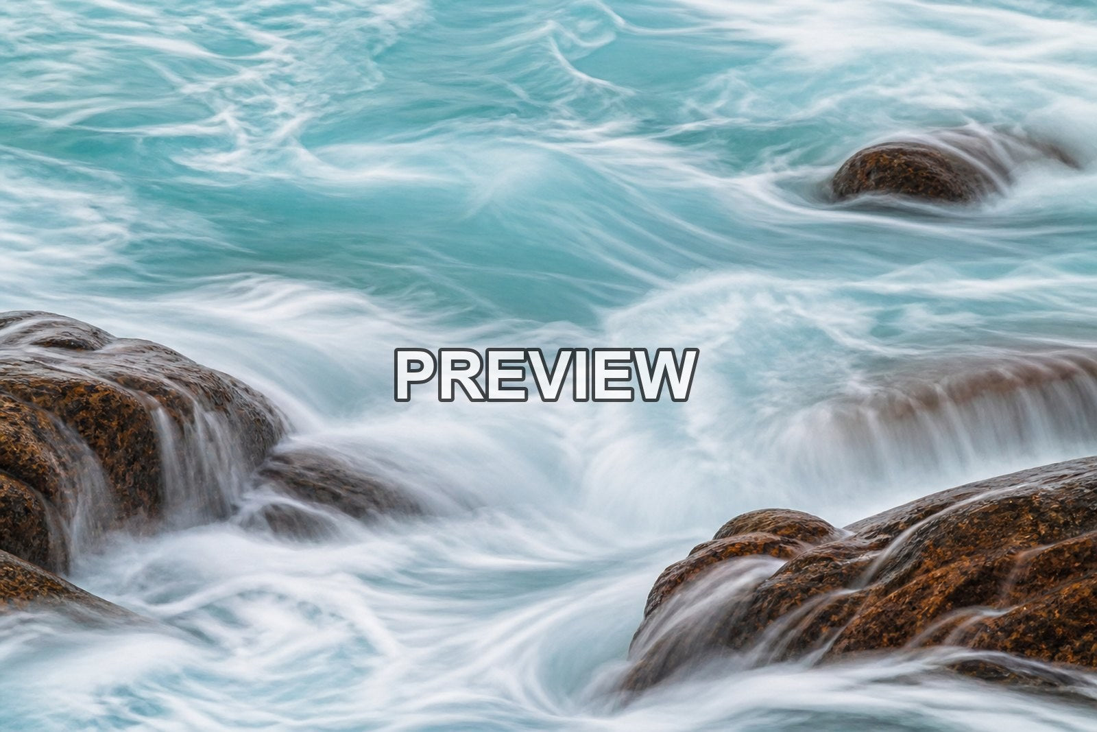 Abstract Ocean Waves – 10 Desktop & Phone Wallpaper Bundle – preview 4