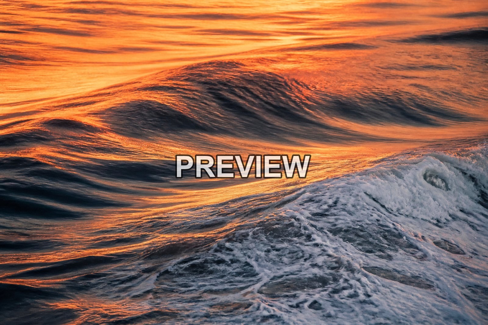Abstract Ocean Waves – 10 Desktop & Phone Wallpaper Bundle – preview 5